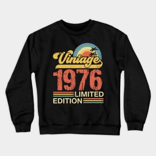 Retro vintage 1976 limited edition Crewneck Sweatshirt